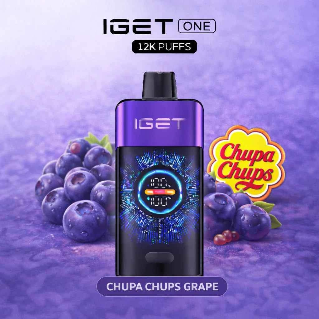 iGet One 12000 - Chupa Chups Grape SWC AUS - Vapes