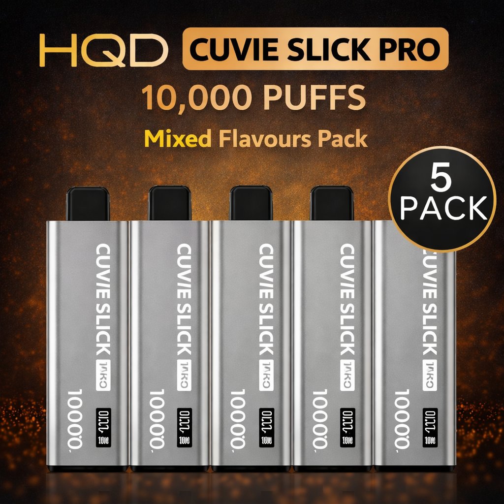 HQD Cuvie Slick Pro 10000 - 5 Pack ($42.99ea) SWC AUS - Vapes