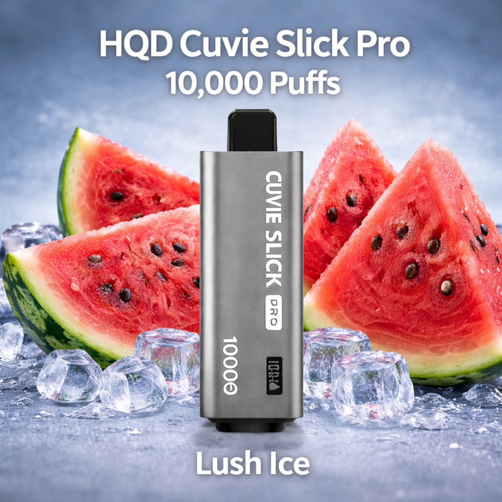 HQD Cuvie Slick Pro 10000 - Lush Ice SWC AUS - Vapes