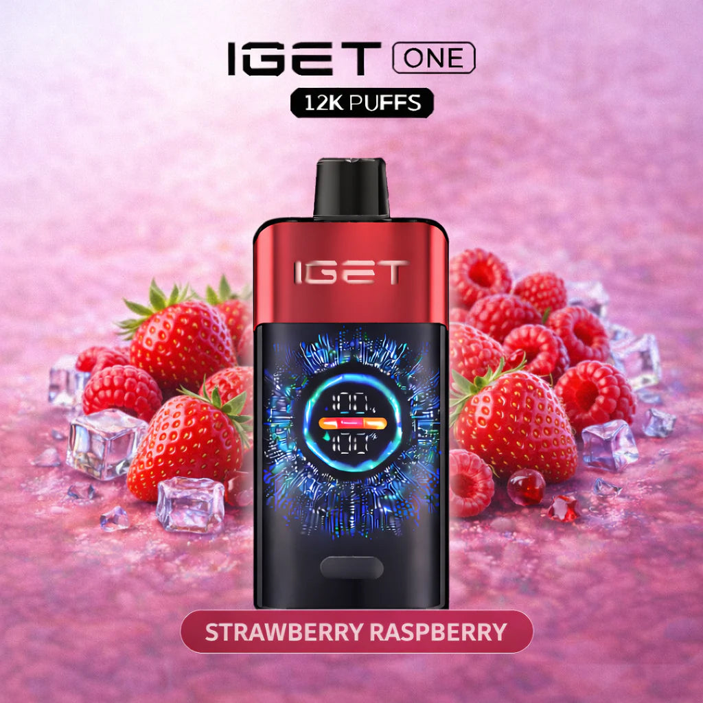 iGet One 12000 - Strawberry Raspberry SWC AUS - Vapes