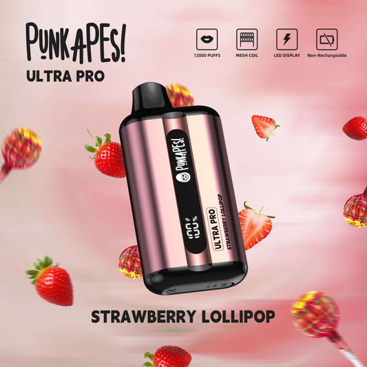 Punkapes Ultra Pro 12000 - Strawberry Lollipop SWC AUS