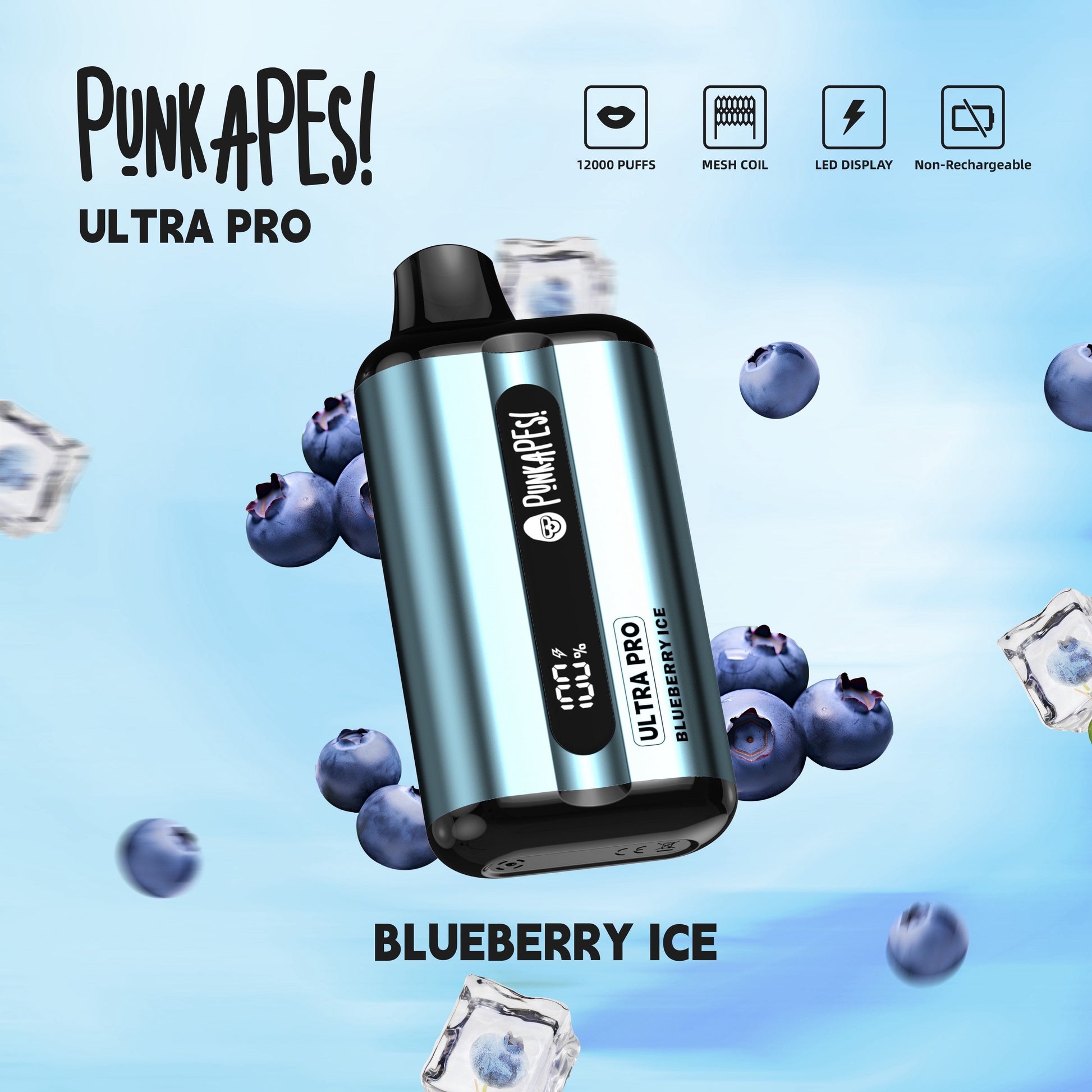 Punkapes Ultra Pro 12000 - Blueberry Ice SWC AUS