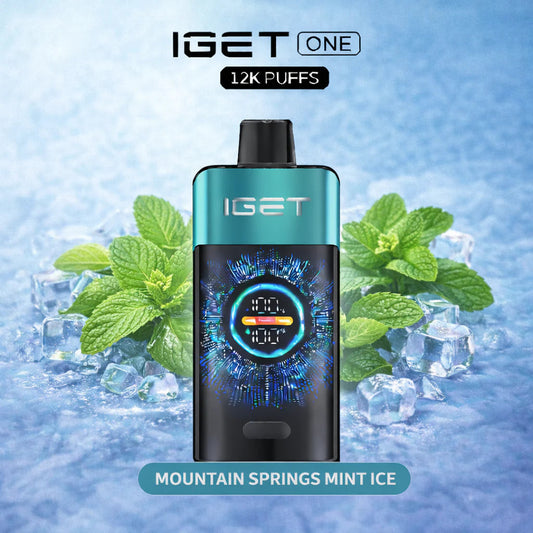 iGet One 12000 - Mountain Spring Mint Ice SWC AUS - Vapes