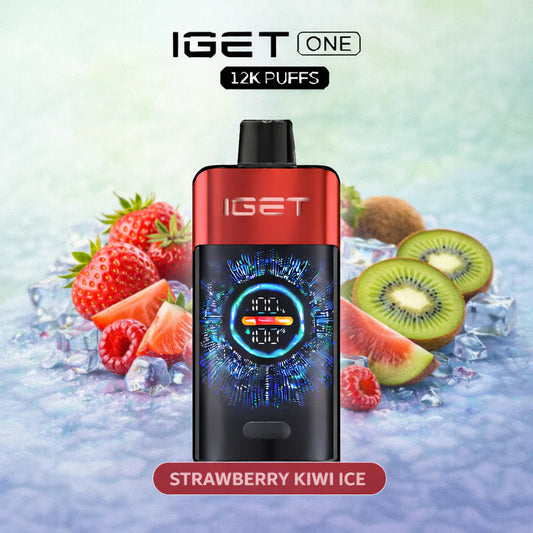 iGet One 12000 - Strawberry Kiwi Ice SWC AUS - Vapes