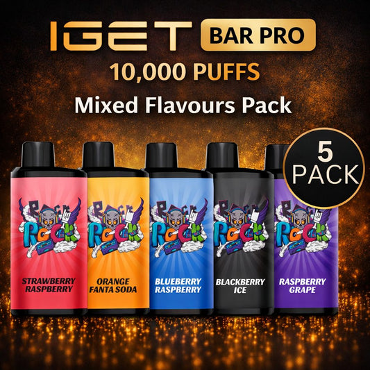 iGet Bar Pro 10,000 - 5 Pack ($52.99 each) SW Clouds Australia