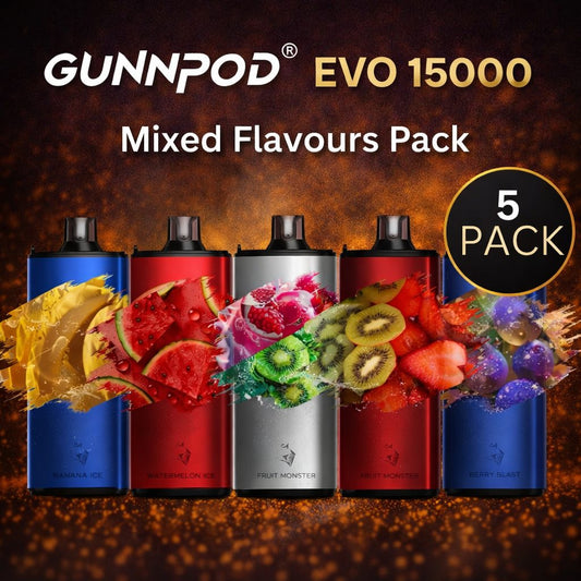 Gunnpod Evo 15000 - 5 Pack ($42.99 each) SWC AUS