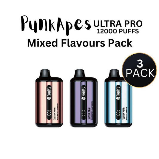 Punkapes Ultra Pro 12000 - 3 Pack ($43.99 ea) SWC AUS - Vapes