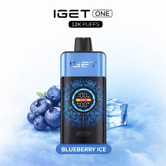 iGet One 12000 - Blueberry Ice SWC AUS - Vapes