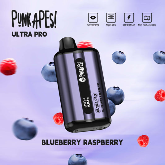 Punkapes Ultra Pro 12000 - Blueberry Raspberry SWC AUS