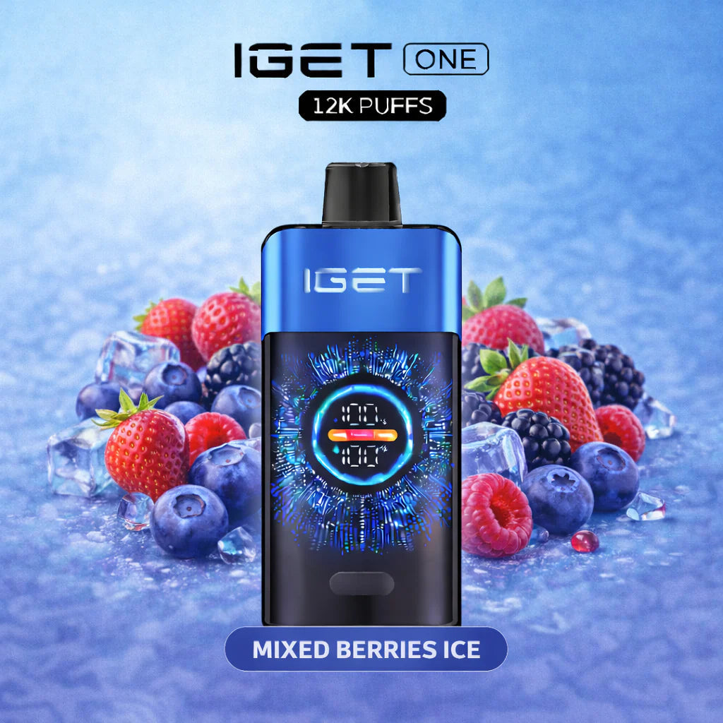 iGet One 12000 - Mixed Berries Ice SWC AUS - Vapes