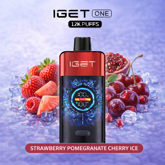 iGet One 12000 - Strawberry Pomegranate Ice SWC AUS - Vapes