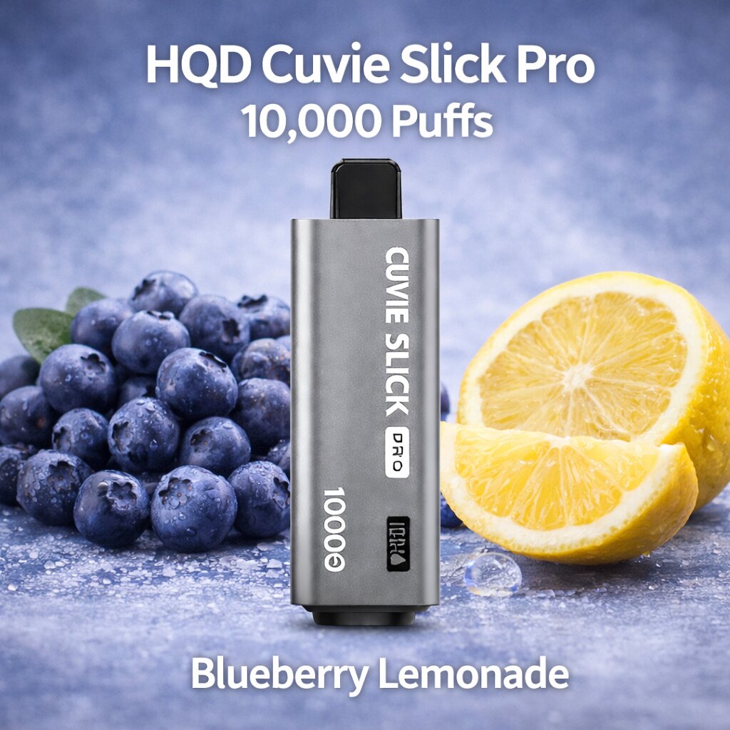 HQD Cuvie Slick Pro 10000 - Blueberry Lemonade SWC AUS - Vapes