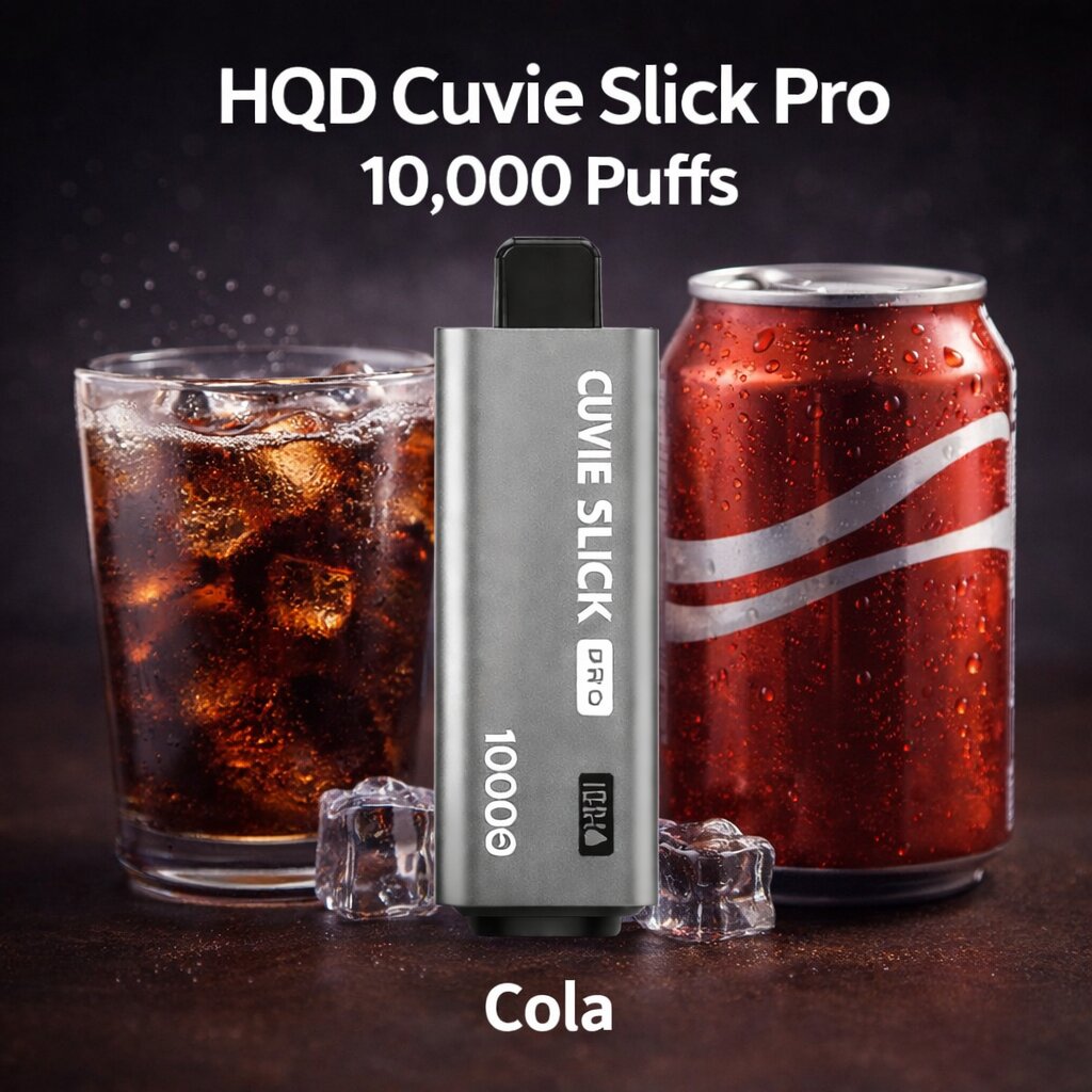 HQD Cuvie Slick Pro 10000 - Cola SWC AUS - Vapes