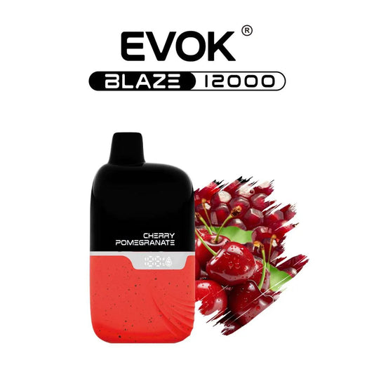 Evok Blaze 12000 - Cherry Pomegranate SWC AUS - Vapes