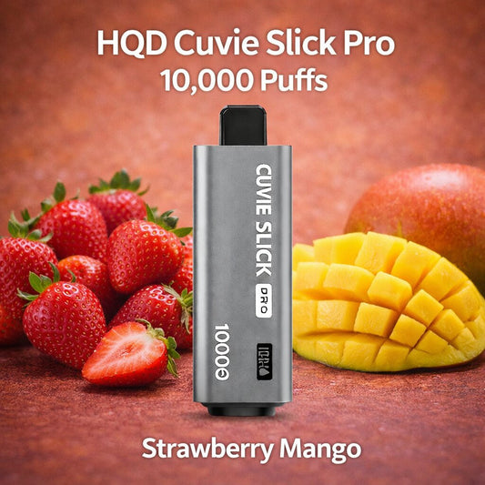 HQD Cuvie Slick Pro 10000 - Strawberry Mango SWC AUS - Vapes