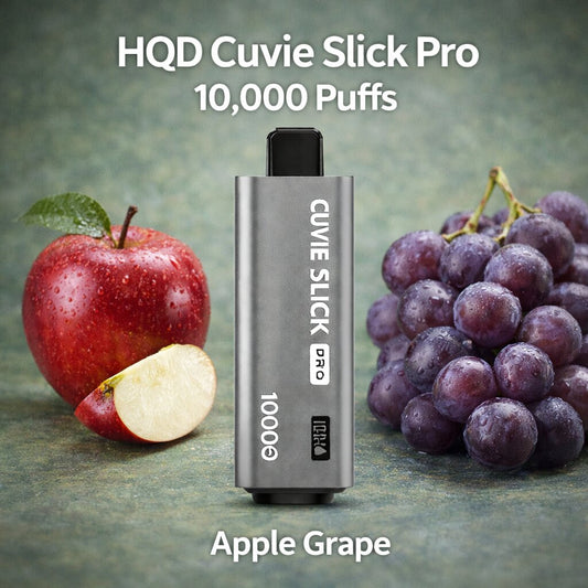 HQD Cuvie Slick Pro 10000 - Apple Grape SWC AUS - Vapes