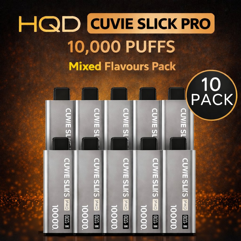 HQD Cuvie Slick Pro 10000 - 10 Pack ($41.99ea) SWC AUS - Vapes