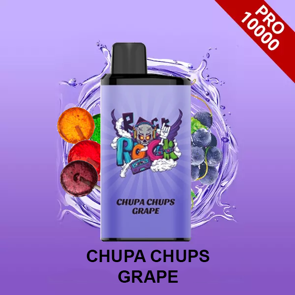 iGet Bar Pro 10,000 - Chupa Chups Grape (NEW) SW Clouds Australia