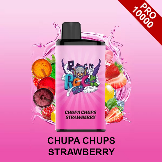 iGet Bar Pro 10,000 - Chupa Chups Strawberry (NEW) SW Clouds Australia