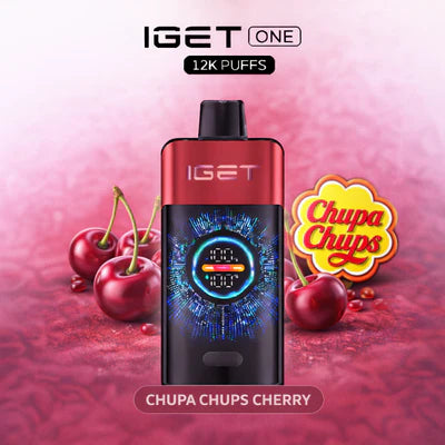 iGet One 12000 - Chupa Chups Cherry (NEW) SWC AUS - Vapes
