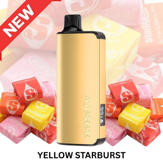 AliBarBar Ingot 9000 - Yellow Starburst (NEW) SWC AUS