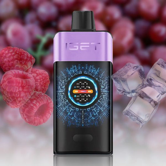 iGet One 12000 - Raspberry Grape Ice SWC AUS - Vapes