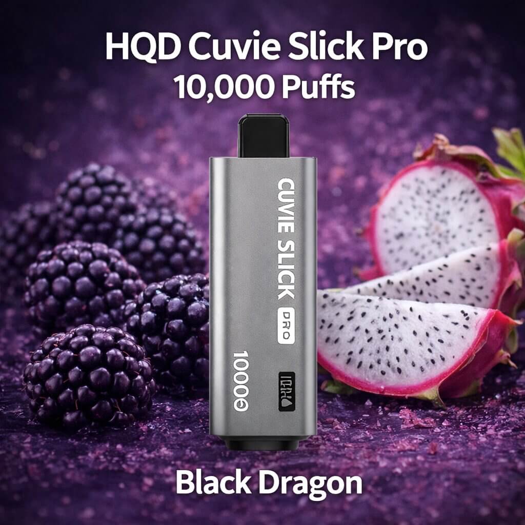HQD Cuvie Slick Pro 10000 - Black Dragon SWC AUS - Vapes