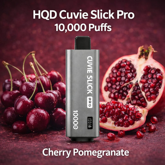 HQD Cuvie Slick Pro 10000 - Cherry Pomegranate SWC AUS - Vapes