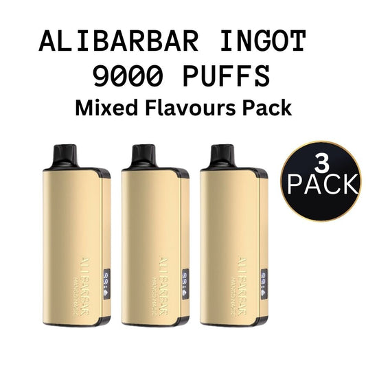 AliBarBar Ingot 9000 - 3 Pack (48.99 ea) SWC AUS