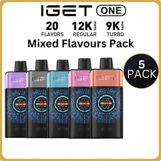 iGet One 12,000 - 5 Pack ($47.99 each) SWC AUS - Vapes