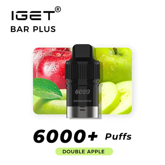 iGet Bar Plus 6000 - Double Apple (POD ONLY) SW Clouds Australia