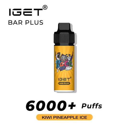 iGet Bar Plus 6000 - Kiwi Pineapple Ice SW Clouds Australia