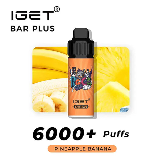 iGet Bar Plus 6000 - Pineapple Banana SW Clouds Australia
